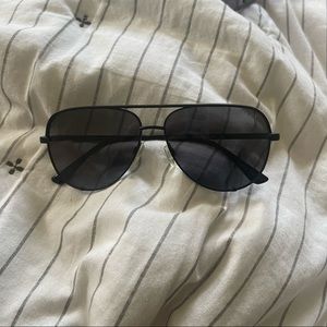 Quay high key mini black polarized